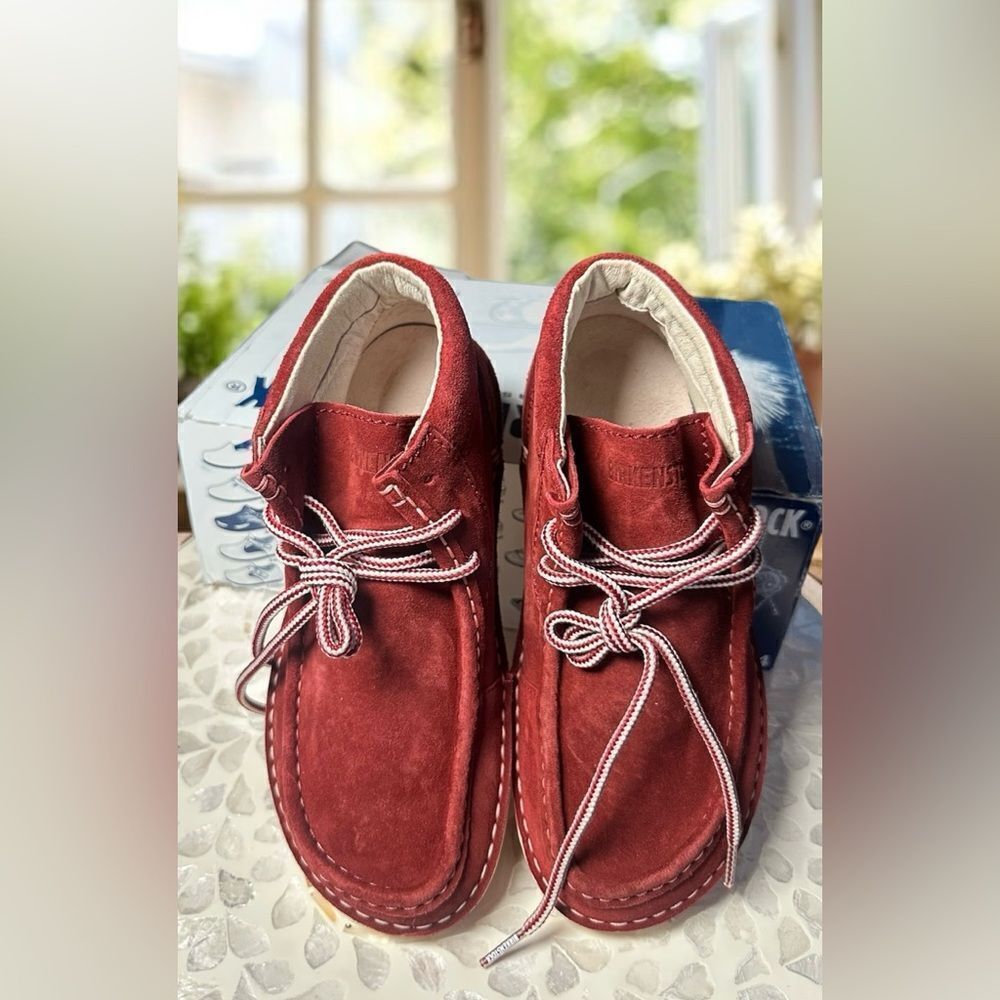 BIRKENSTOCK Leather Pasadena High Ankle Booties Chukkas EU 36 Womens 5 NIB - Picture 6 of 11